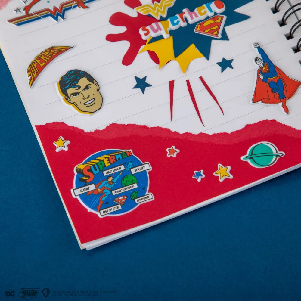 Autocollant en mousse puffy Superman - Pour Usage Intensif