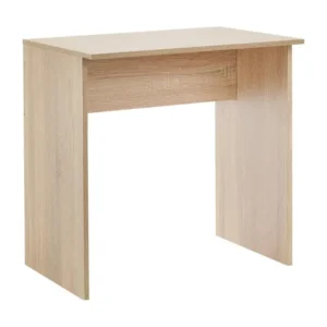 Meuble du bureau, table de bureau en bois coloris chêne cambrian - L. 72 x P. 52 cm colle repositionnable