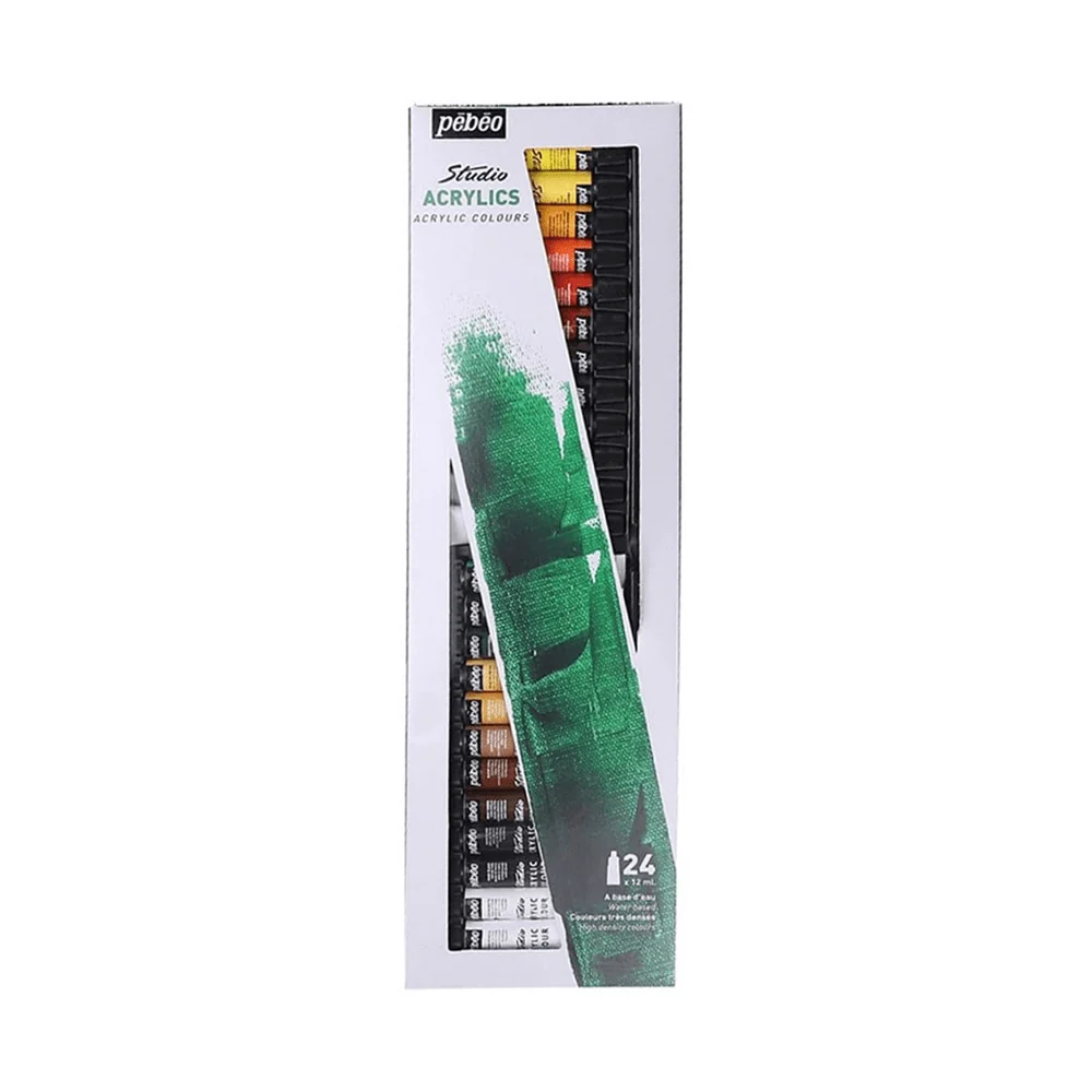 Pebeo Set de 24 acrylics studio – Qualité & Prix chez Alpha55 – Qualité, design et praticité au quotidien