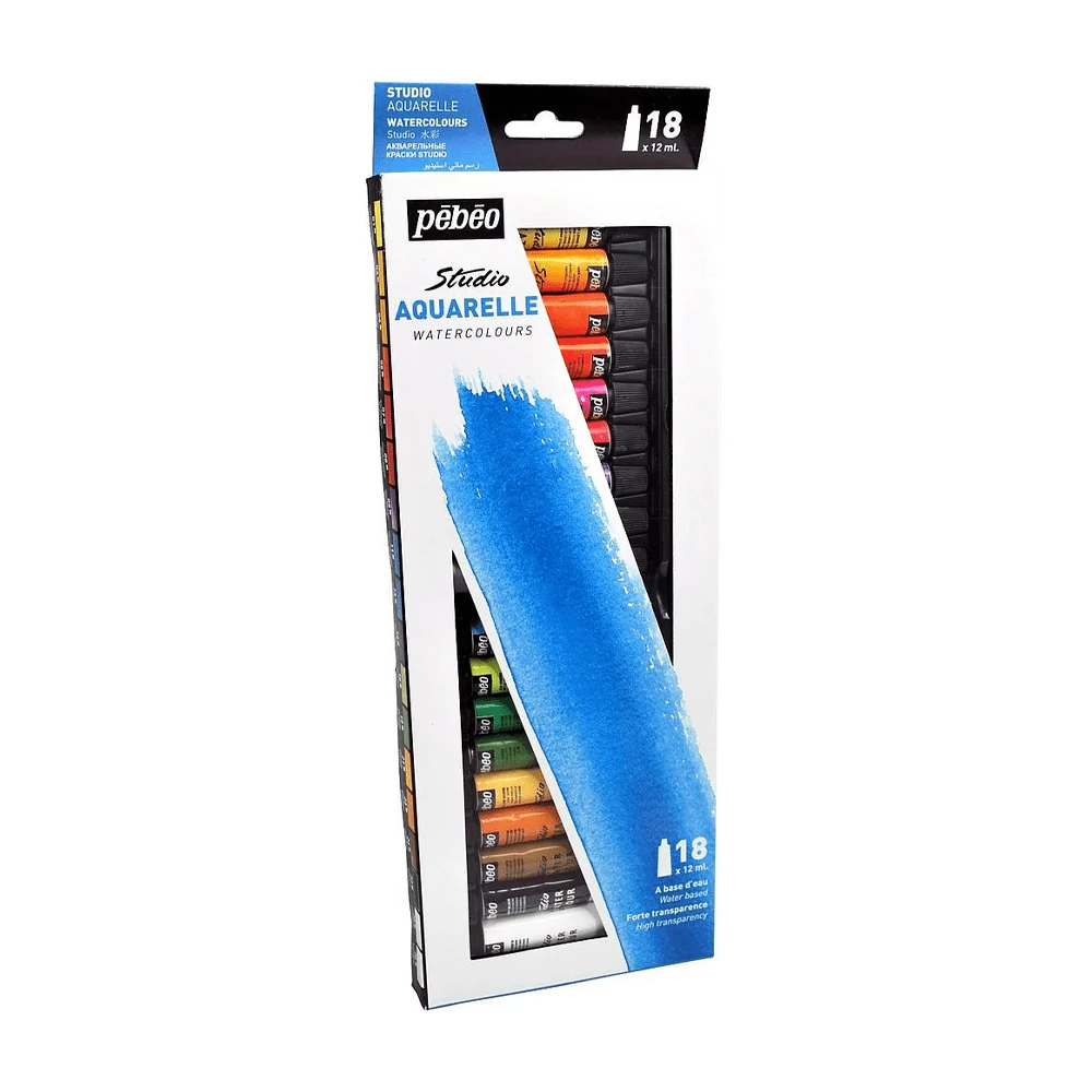 Pebeo set de 18 aquarelle fine studio – Qualité & Prix chez Alpha55 – Qualité, design et praticité au quotidien