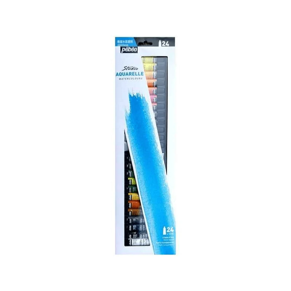 Pebeo set de 24 aquarelles fine studio – Qualité & Prix chez Alpha55 – Qualité, design et praticité au quotidien