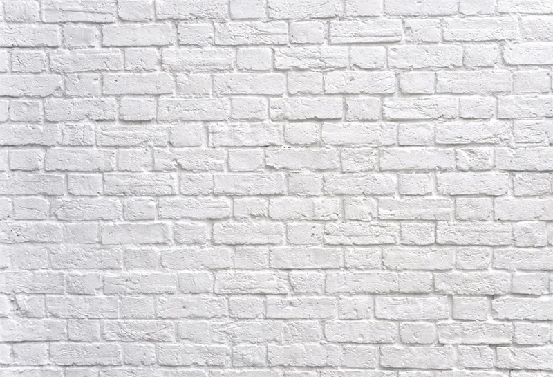 Calendrier de bureau Toile de fond de studio de photographie de mur de briques blanches GC-56