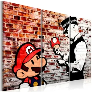 Tableau Mural on Brick : Taille - 120 x 80 cm