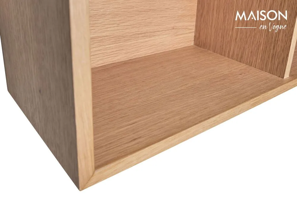 Étagère murale en bois évident Collect Hübsch - 61cm