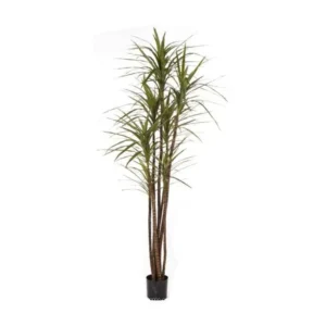 Dracaena magenta artificiel H 120 cm 141 feuilles en pot - choisissez votre hauteur: H 120 cm - couleur: Vert