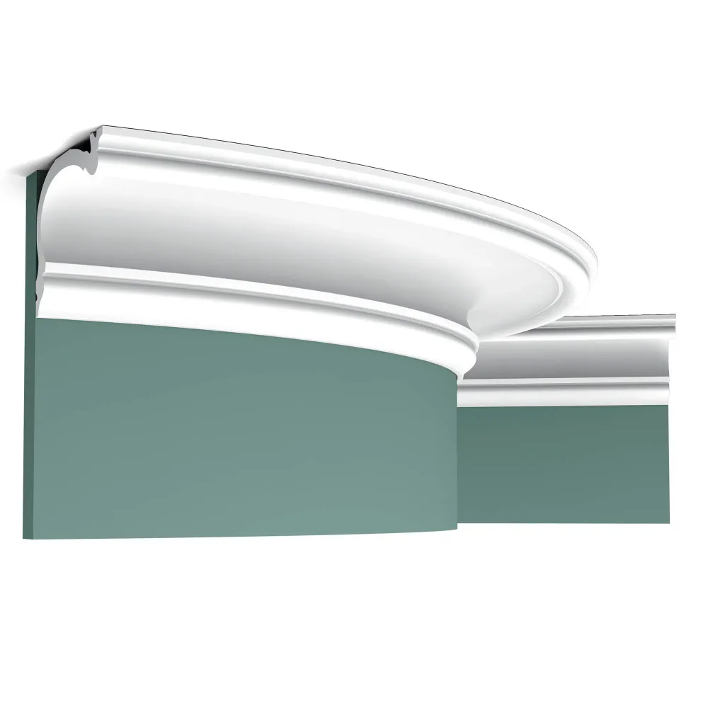 Flexible Stuckleiste C341F weiß | 122 x 88 x 2000 mm