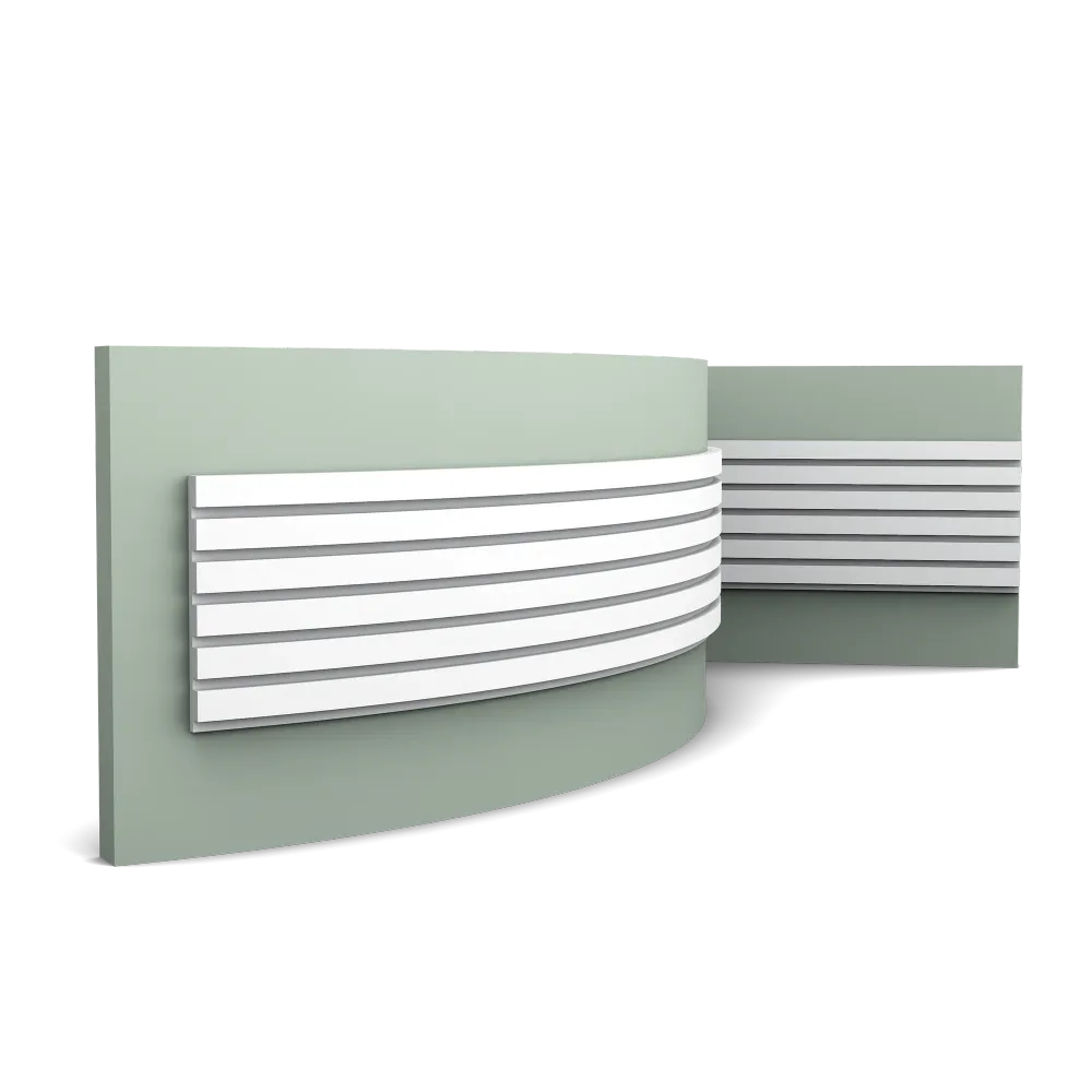Flexibles 3D Paneel W111F BAR | 200 x 25 cm avec Mallette de Transport