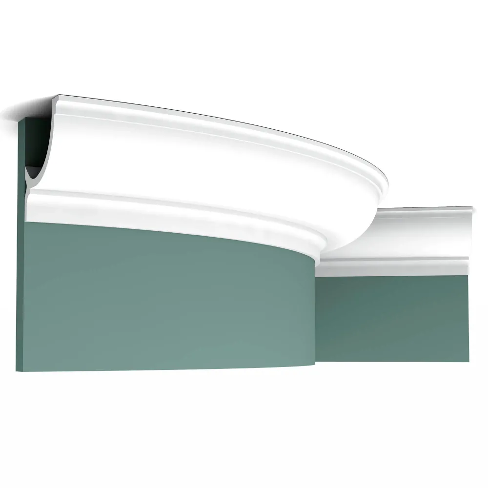 Polyvalent Stuckleiste C902F weiß | 103 x 103 x 2000 mm