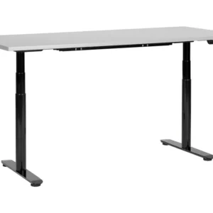 Verstelbaar bureau Elektrisch Lichtgrijs DESTINAS avec Support de Plafond