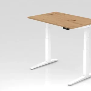 Bloc-notes mural Bureau Hammerbacher XBHM12 120 x 80 cm plateau : chêne noueux épaisseur 25 mm chant épais en ABS forme re...