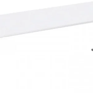 bureau geramöbel réglable en hauteur panneau de pied C en option 2000x800x680-820 blanc/argent N-647147-WS obtenir à bas prix