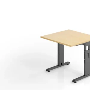 Bureau Hammerbacher OS08 80 x 80 cm plateau : érable épaisseur 25 mm chant ABS 2 mm forme rectangulaire VOS08/3/G se fourn...