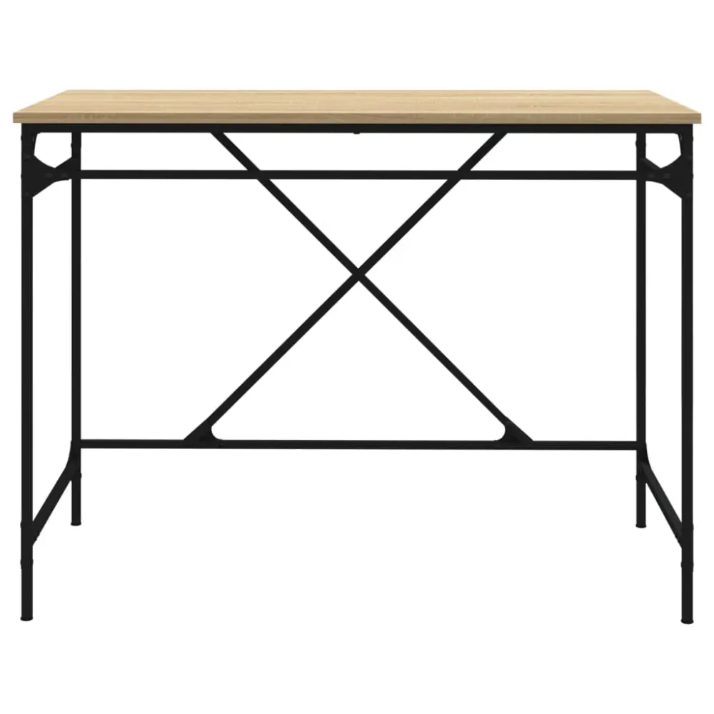 Professionnel Haute Qualité Bureau table poste de travail meuble d'ordinateur informatique étude chêne sonoma 100 x 50 x 7...