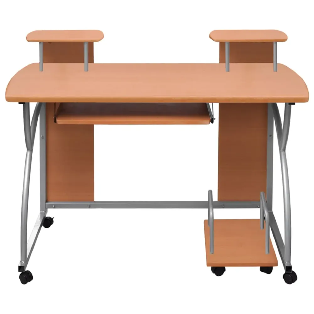 Range-câbles adhésif Bureau table poste de travail meuble d'ordinateur informatique étude d'ordinateur 110 x 52 x 88,5 cm...