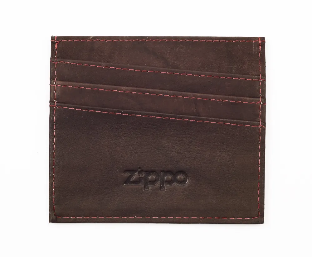 Organisateur de tiroir Porte-cartes de crédit marron