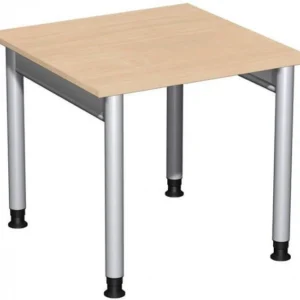 Bloc-notes mural Bureau geramöbel réglable en hauteur 800x800x680-820 hêtre/argent N-657101-BS commander à bas prix