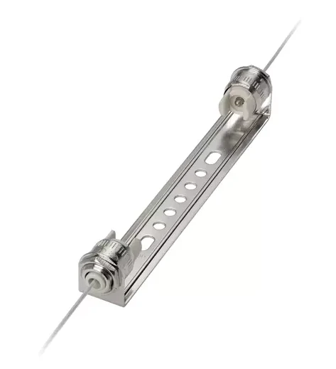 PORTALAMPADE R7S PER LAMPADE ALOGENE CILINDRICO STEATITE 6A/250V VIMAR 02391