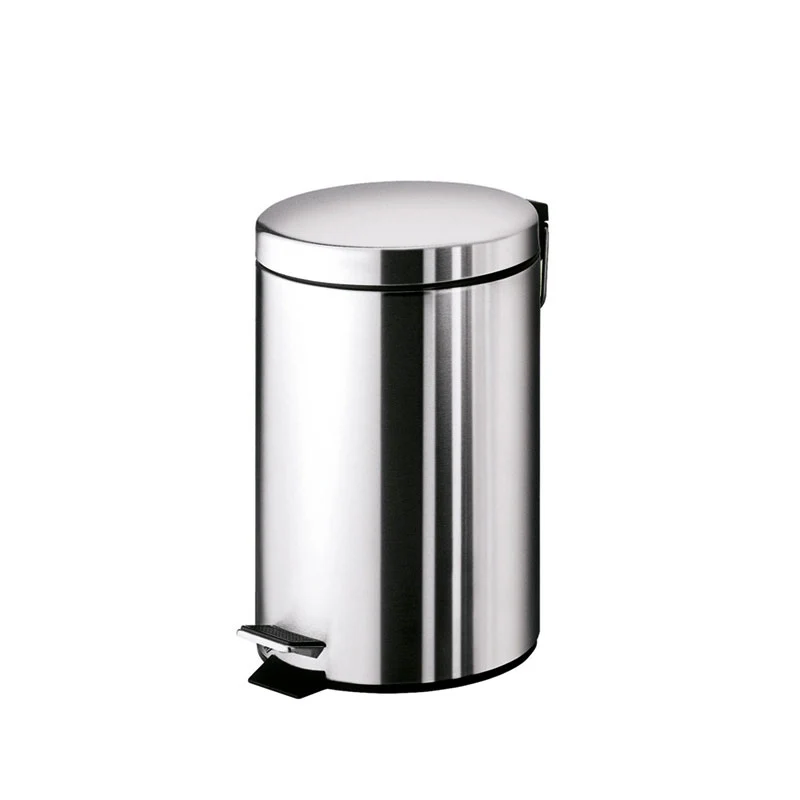 Trieur courrier Porte-déchets Gedy Argenta 3 lt. en acier inoxydable 17x22,5x26 cm