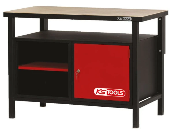Etabli KS Tools avec 1 porte H840xL1200xP600mm 865.0001 choisir à bas prix