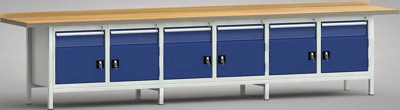 Panneau directionnel Etabli courant KLW - 4000 x 700 x 900 mm gauche : 150EA & porte 350mm droite : 150EA &...