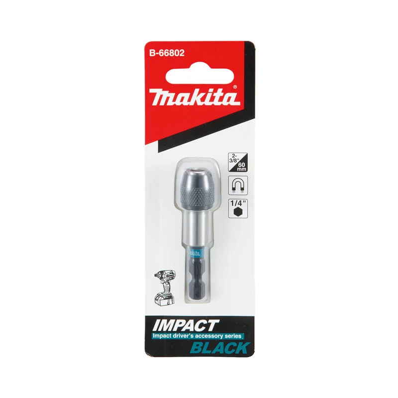 Porte embout à verrouillage Impact Noir jais MAKITA B-66802