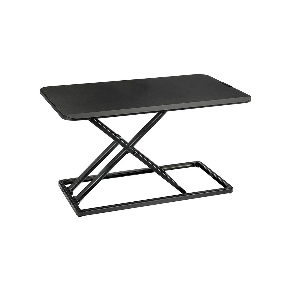Bureau avec rangement SONGMICS Poste de travail ergonomique noir