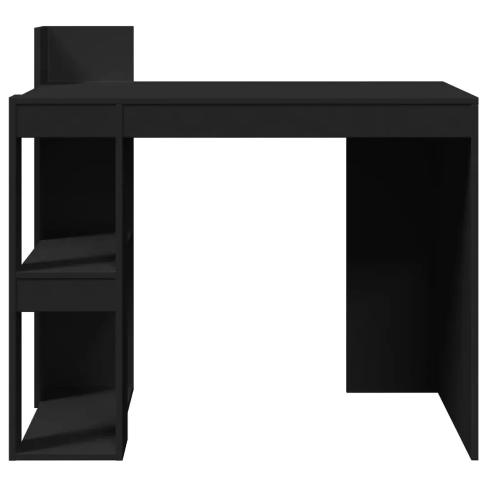 Bureau d'angle Bureau table poste de travail meuble d'ordinateur informatique étude 103,5 x 56,5 x 94 cm bois d'ingénierie...
