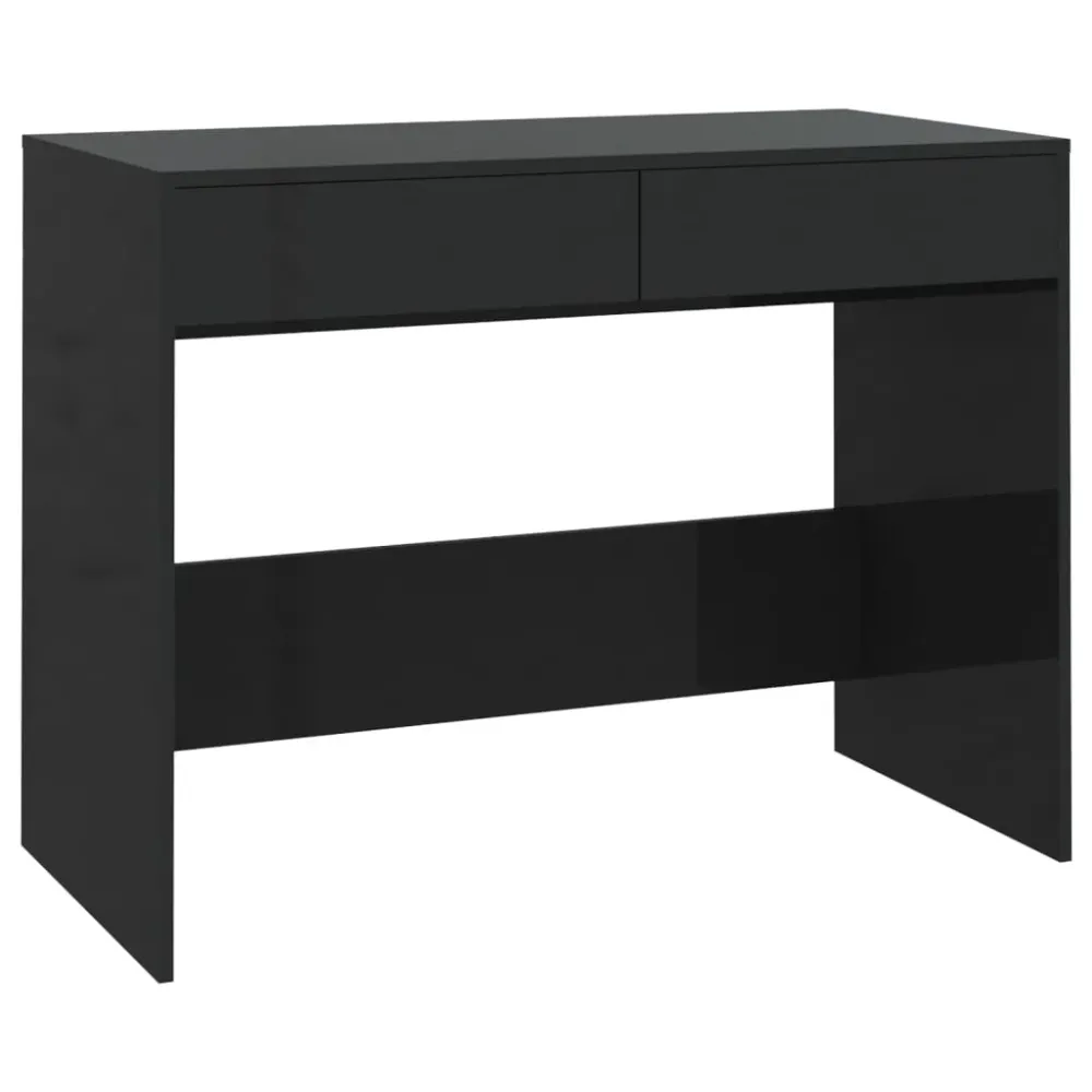 Bureau d'angle Bureau table poste de travail meuble d'ordinateur informatique étude 101 x 50 x 76,5 cm bois d'ingénierie n...