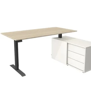 Bureau exécutif Kerkmann poste de travail complet Move 1 anthracite blanc/érable 10216750 acquérir à bas prix