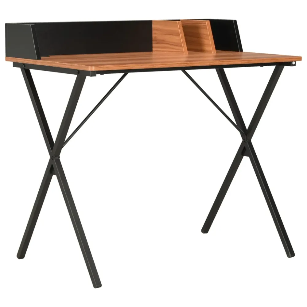 Bureau table poste de travail meuble d'ordinateur informatique étude et 80 x 50 x 84 cm noir 02_0023928 avec mémoire de po...