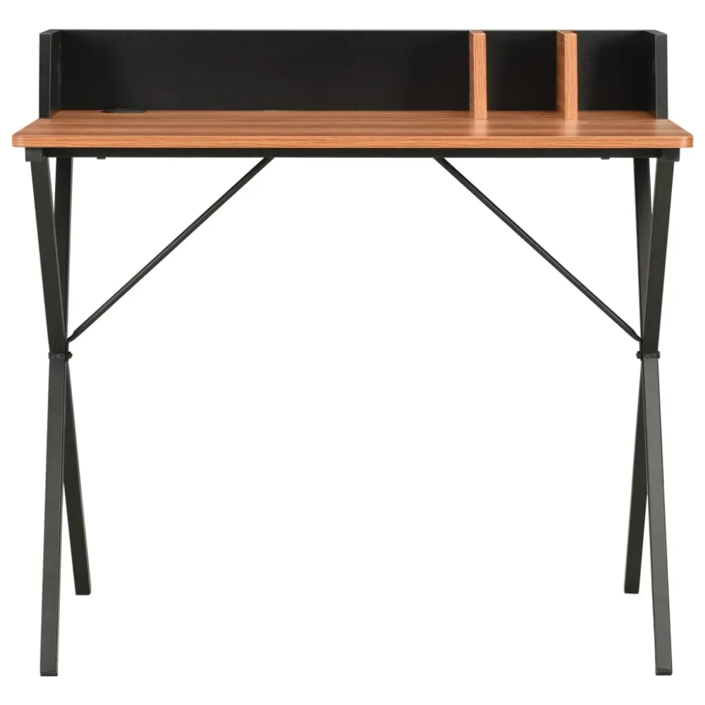Bureau table poste de travail meuble d'ordinateur informatique étude et 80 x 50 x 84 cm noir 02_0023928 avec mémoire de po...