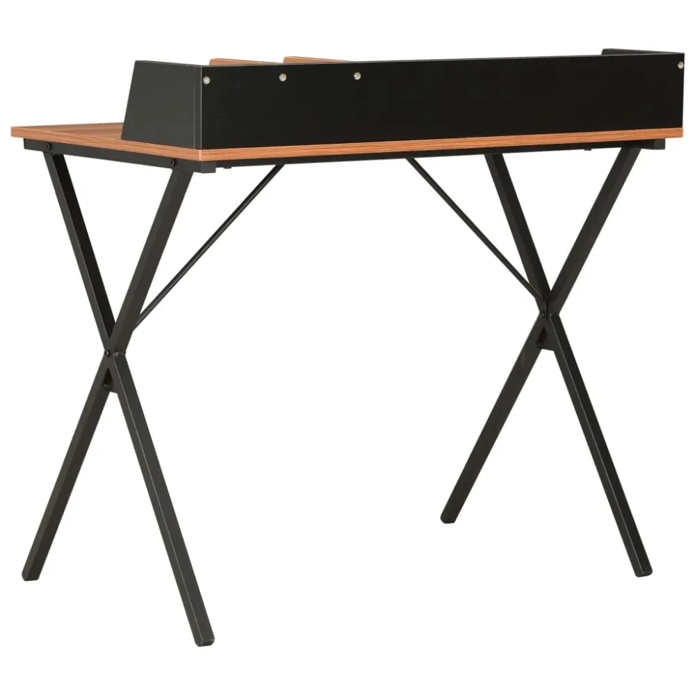 Bureau table poste de travail meuble d'ordinateur informatique étude et 80 x 50 x 84 cm noir 02_0023928 avec mémoire de po...