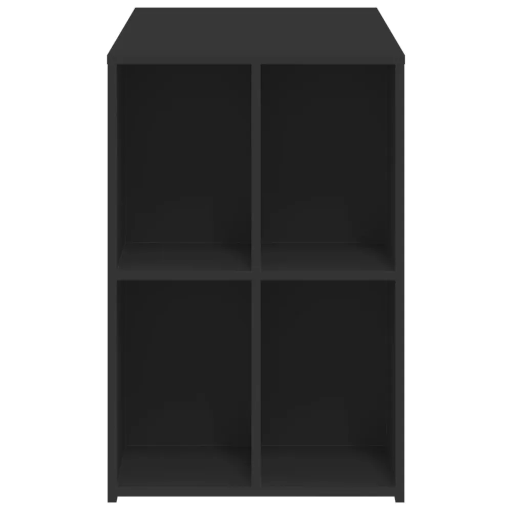 Bureau table poste de travail meuble d'ordinateur informatique étude 102 x 50 x 75 cm bois d'ingénierie noir 02_0023893 Su...