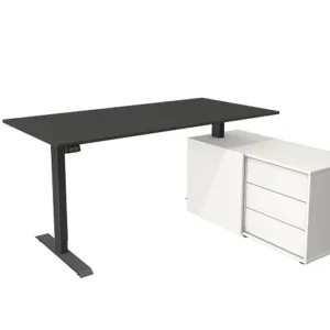 Kerkmann poste de travail achevé Move 1 anthracite blanc/anthracite 10216913 acheter à bas prix
