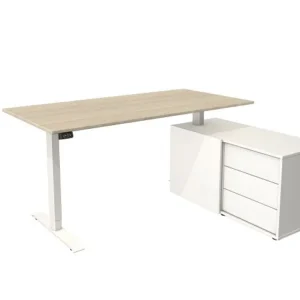 Kerkmann poste de travail achevé Move 1 blanc/érable 10216150 acheter à bas prix