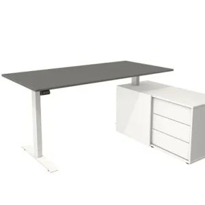Kerkmann poste de travail complet Move 1 blanc/graphite 10216212 obtenir à bas prix