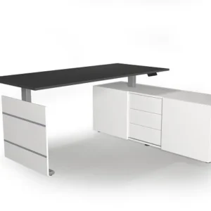 Kerkmann poste de travail entier Move 3 réglable en hauteur électriquement blanc/anthracite 10236413 acheter à bas prix