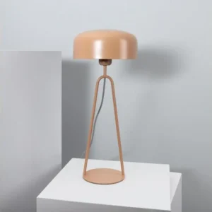 Ledkia Lampe à Poser Métal Luca Naturel