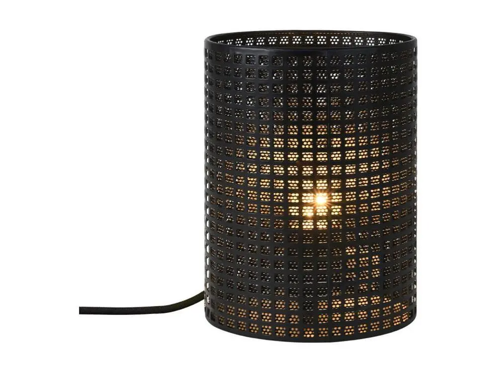 Meuble de Bureau Modulable Ledkia Lampe à Poser Métal Patientia Noir