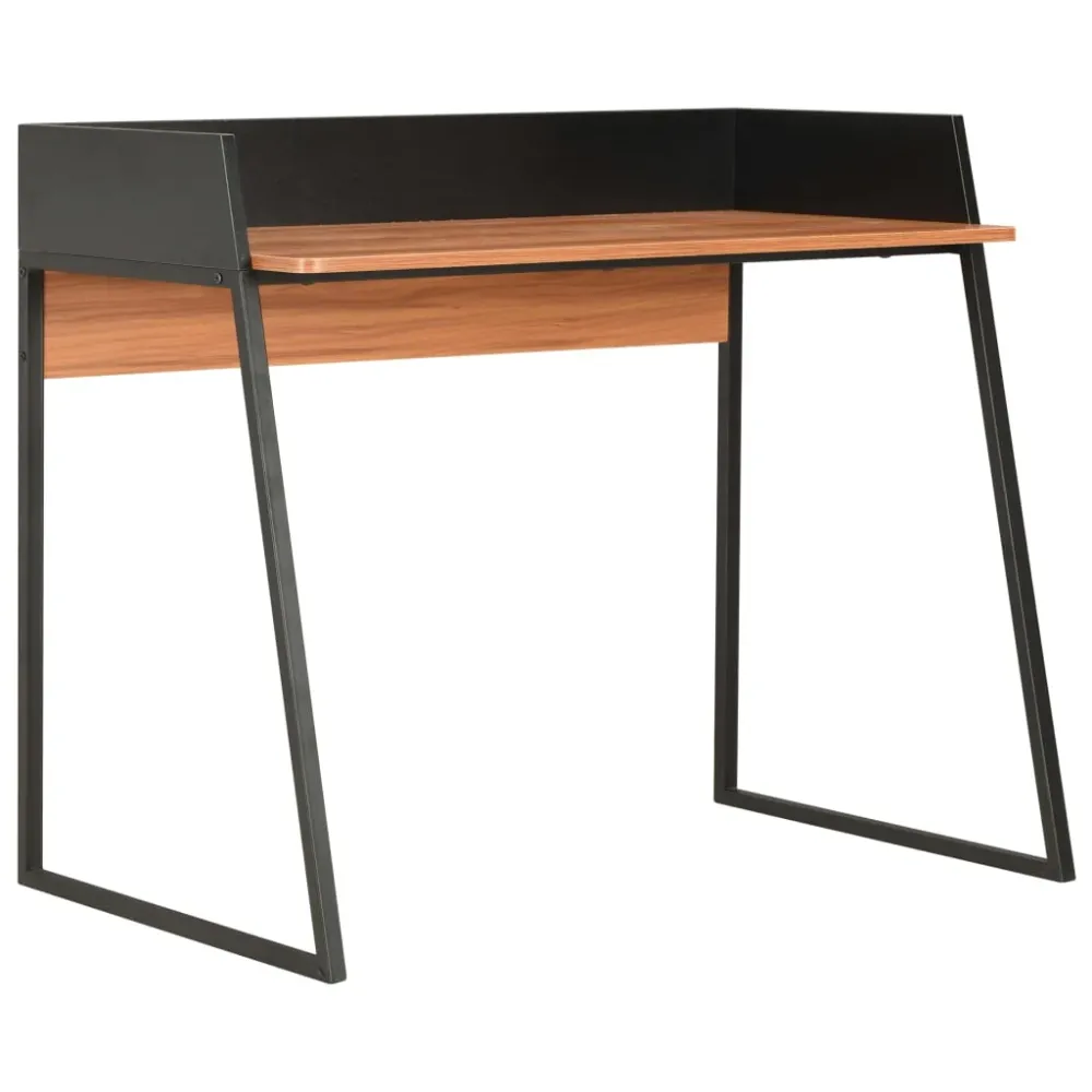 Poste de travail assis-debout Bureau table poste de travail meuble d'ordinateur informatique étude et 90 x 60 x 88 cm noir...