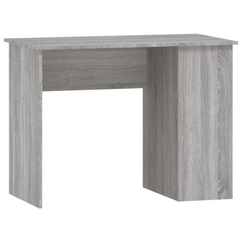 Archivage Premium Bureau table poste de travail meuble d'ordinateur informatique étude sonoma 100 x 55 x 75 cm bois d'ingé...
