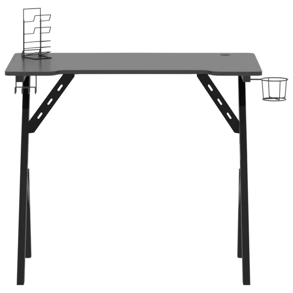 Bloc de formulaires Bureau table poste de travail meuble d'ordinateur informatique étude de jeu avec pieds en forme de Y 9...