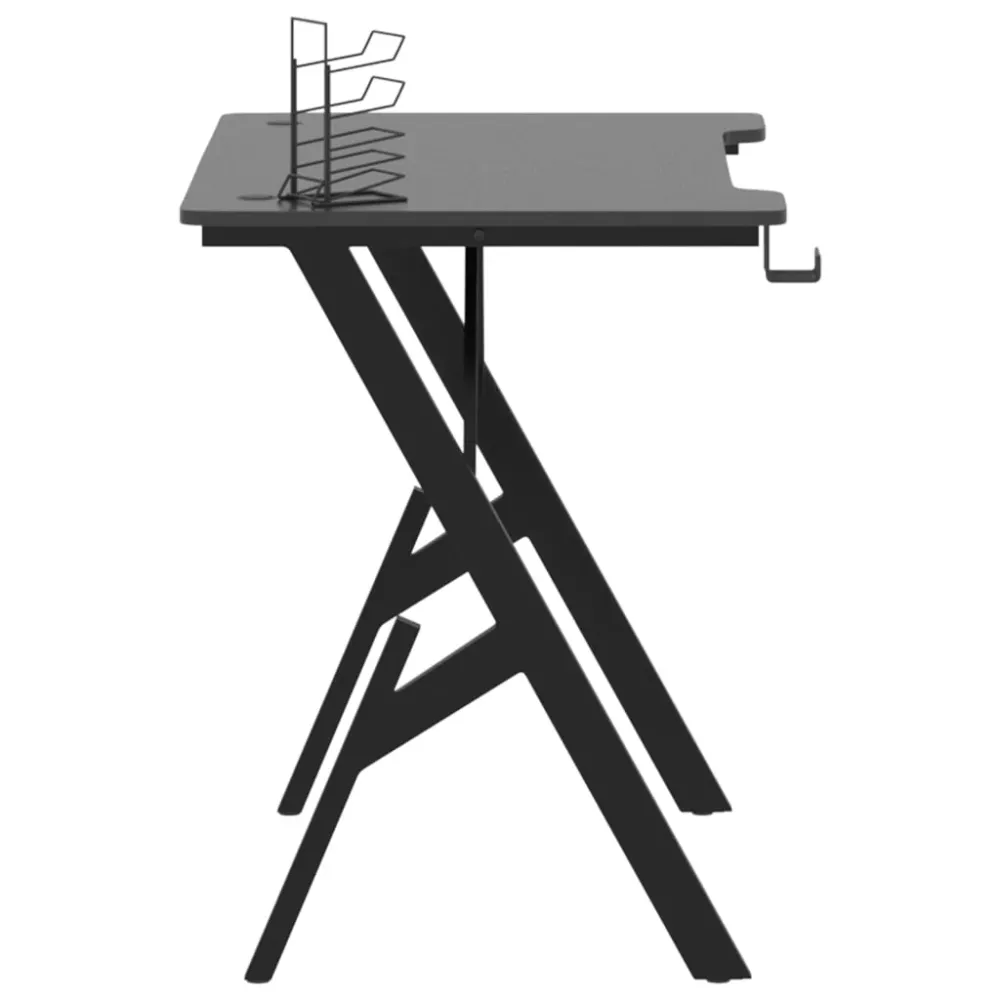 Bloc de formulaires Bureau table poste de travail meuble d'ordinateur informatique étude de jeu avec pieds en forme de Y 9...