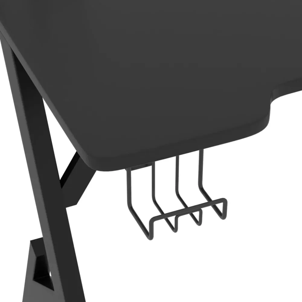 Bloc de formulaires Bureau table poste de travail meuble d'ordinateur informatique étude de jeu avec pieds en forme de Y 9...