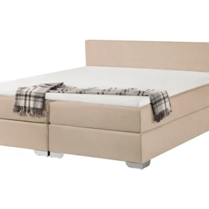 Boxspring stof sable 180 x 200 cm PRESIDENT