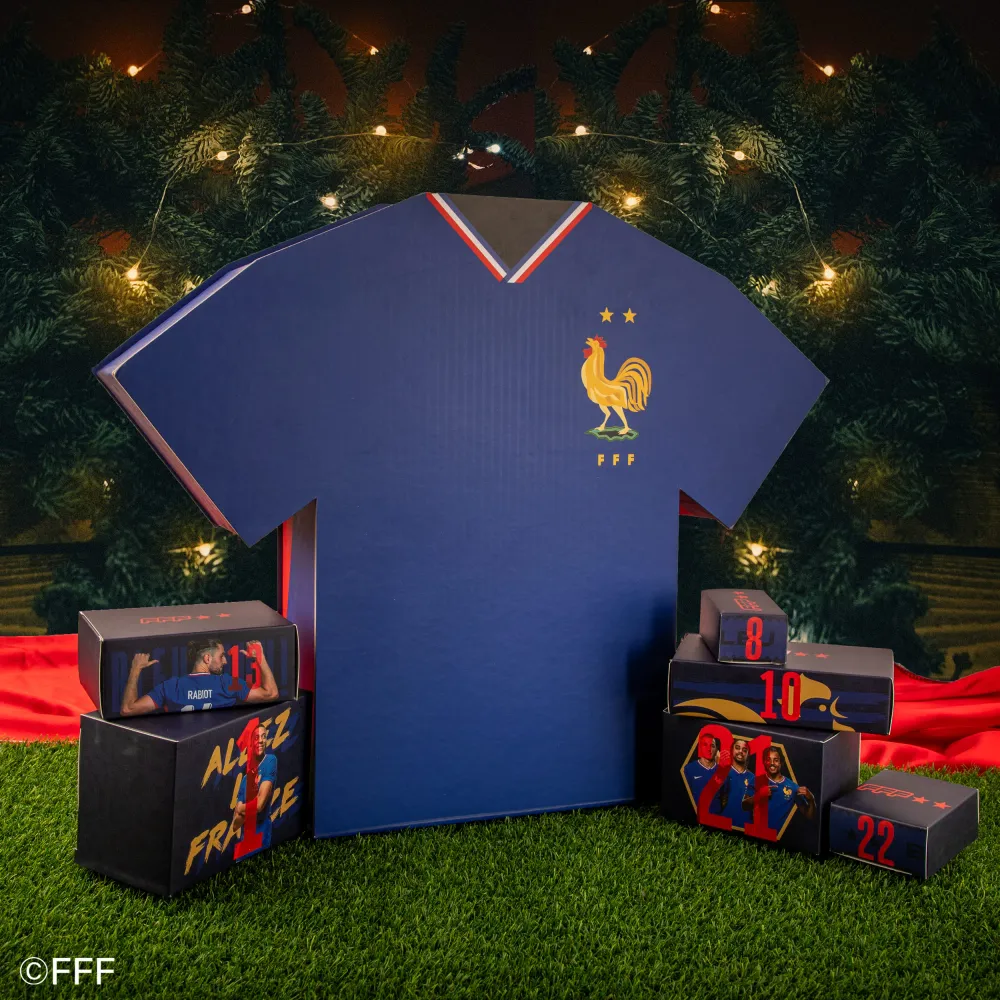 Calendrier de l'Avent Luxueux de l'Équipe de France de Football 2025