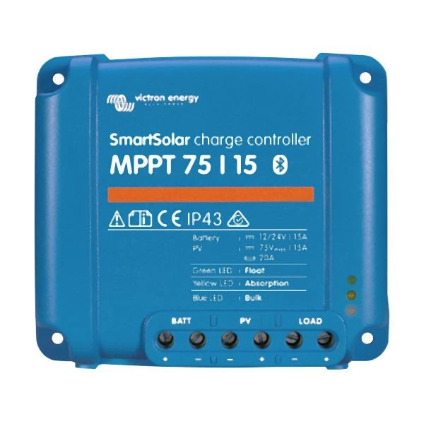 Contrôleur de charge solaire Victron Energy Smartsolar MPPT 75/15 15A 12V 24V 1-67-011800 commander à bas prix