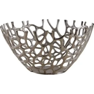 Corbeille en aluminium ajourée
