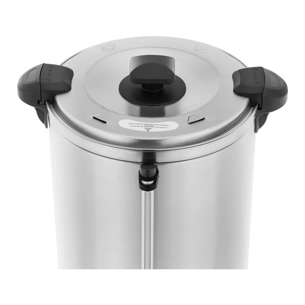Distributeur d'eau chaude 19,7 litres 2500 watts plateau d'égouttage argent 14_0004290