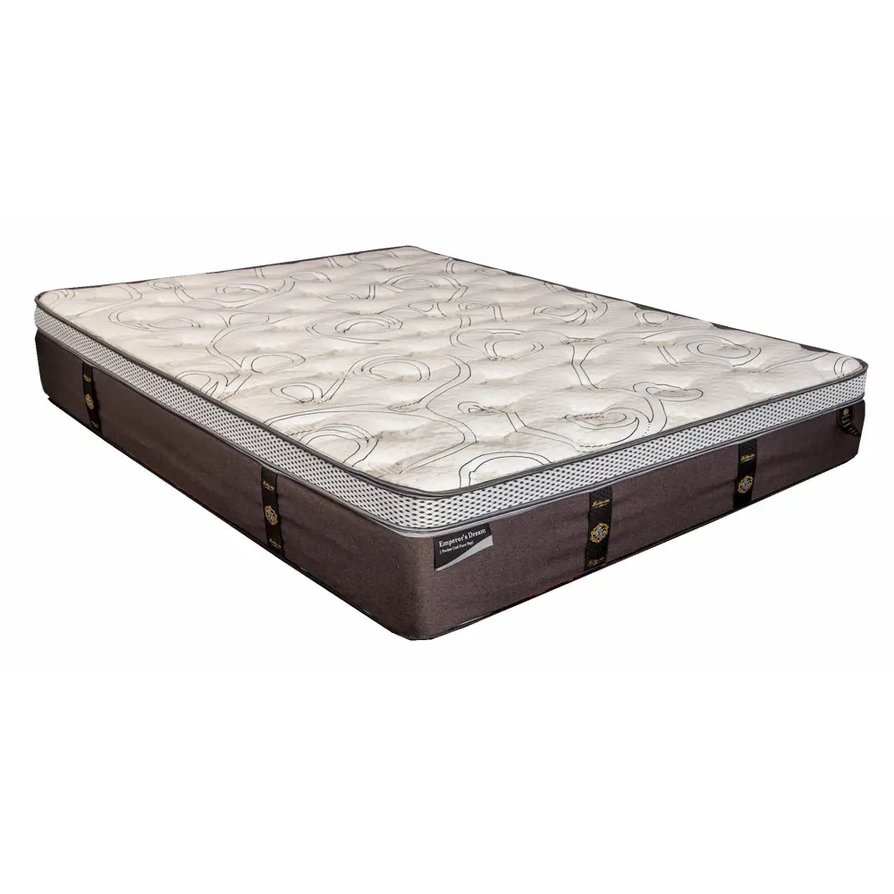 Dream Time Bedding Matelas Emperor Dream à Euro plateau pour lit accessible